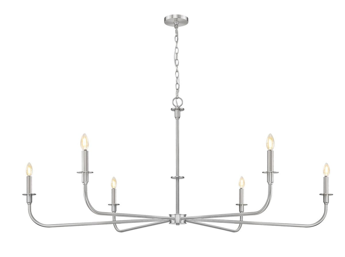 Lustre Tova - Laiton frotté 65 3/4" by Z-Lite | Luminaires & cie