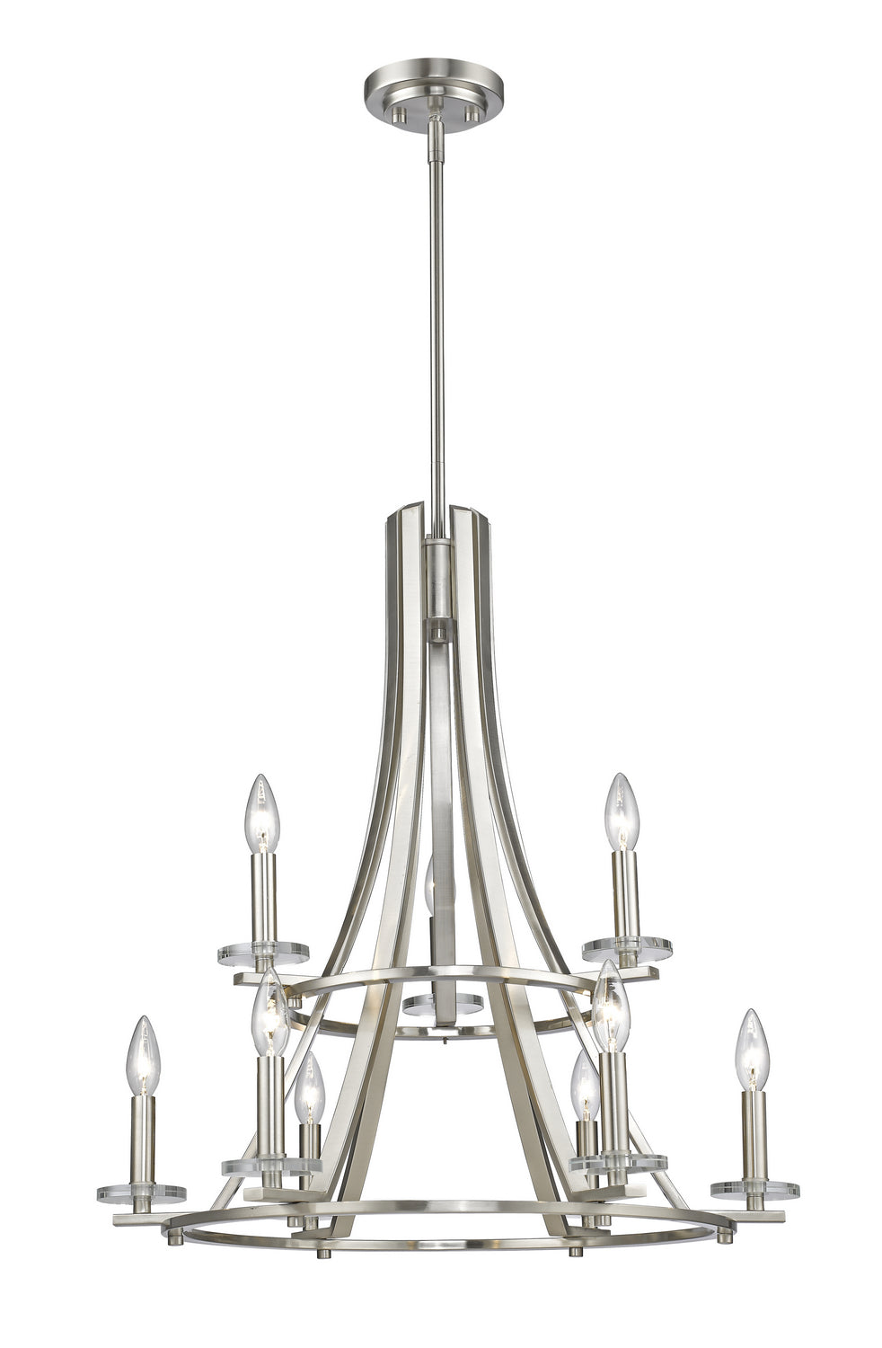 Lustre Verona Nickel brossé – Z-Lite