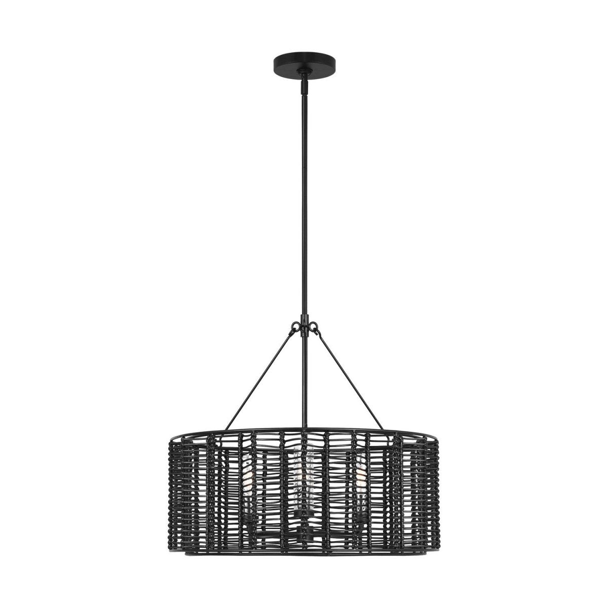 Lustre Winslow - Noir minuit 23 3/4" by Visual Comfort Studio | Luminaires & cie