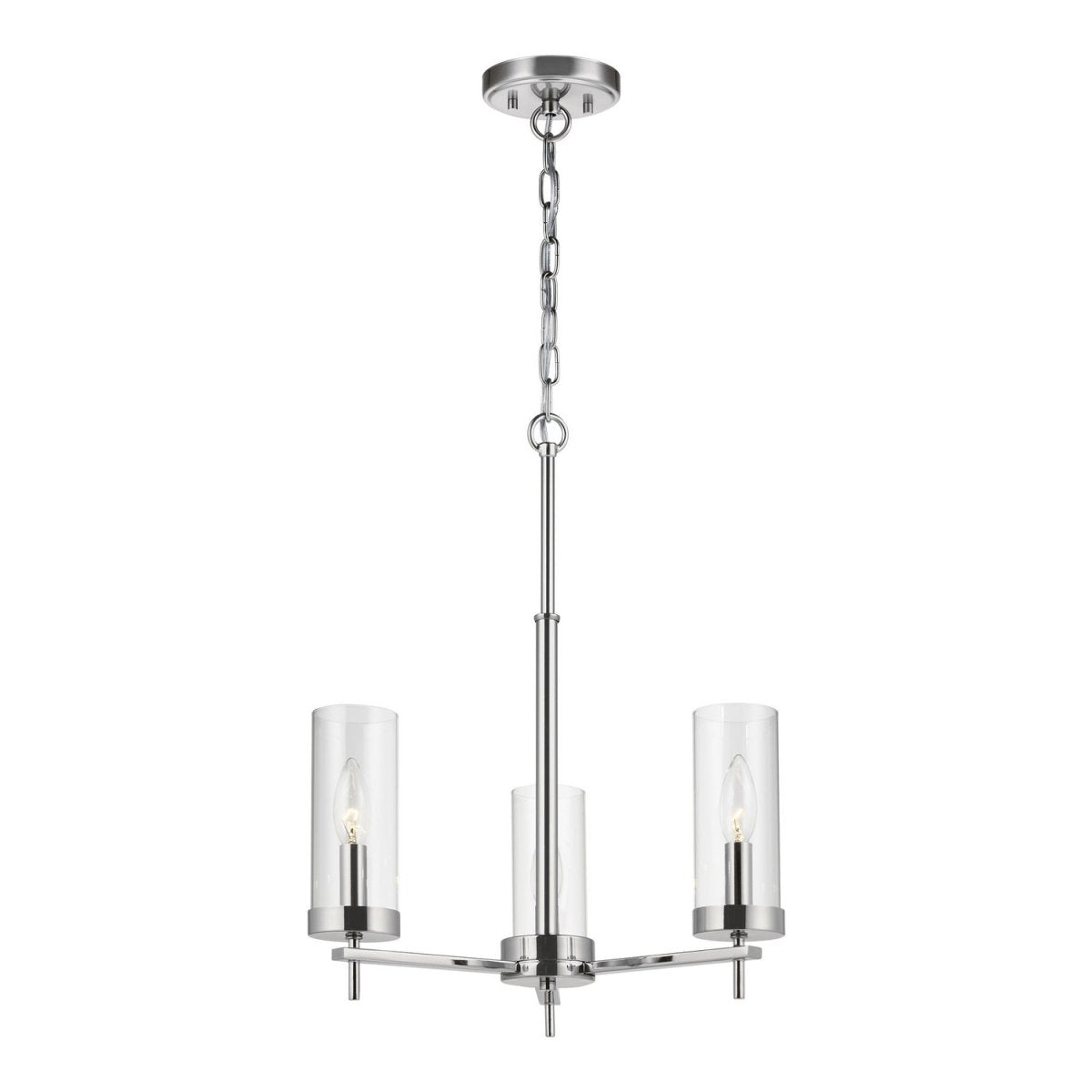 Lustre Zire - Chrome 18" by Visual Comfort Studio | Luminaires & cie