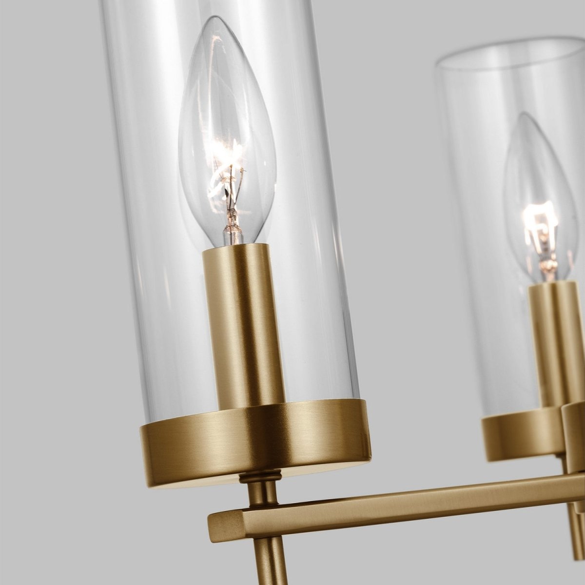 Lustre Zire - Nickel brossé 32" by Visual Comfort Studio | Luminaires & cie