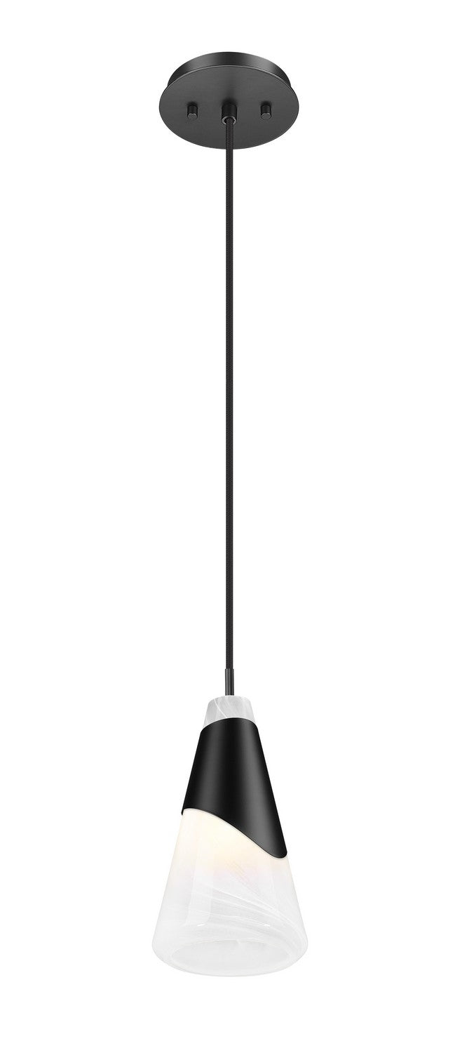 Mini-suspension Aimie Câble, Noir mat, 13 1/4" – vue 3
