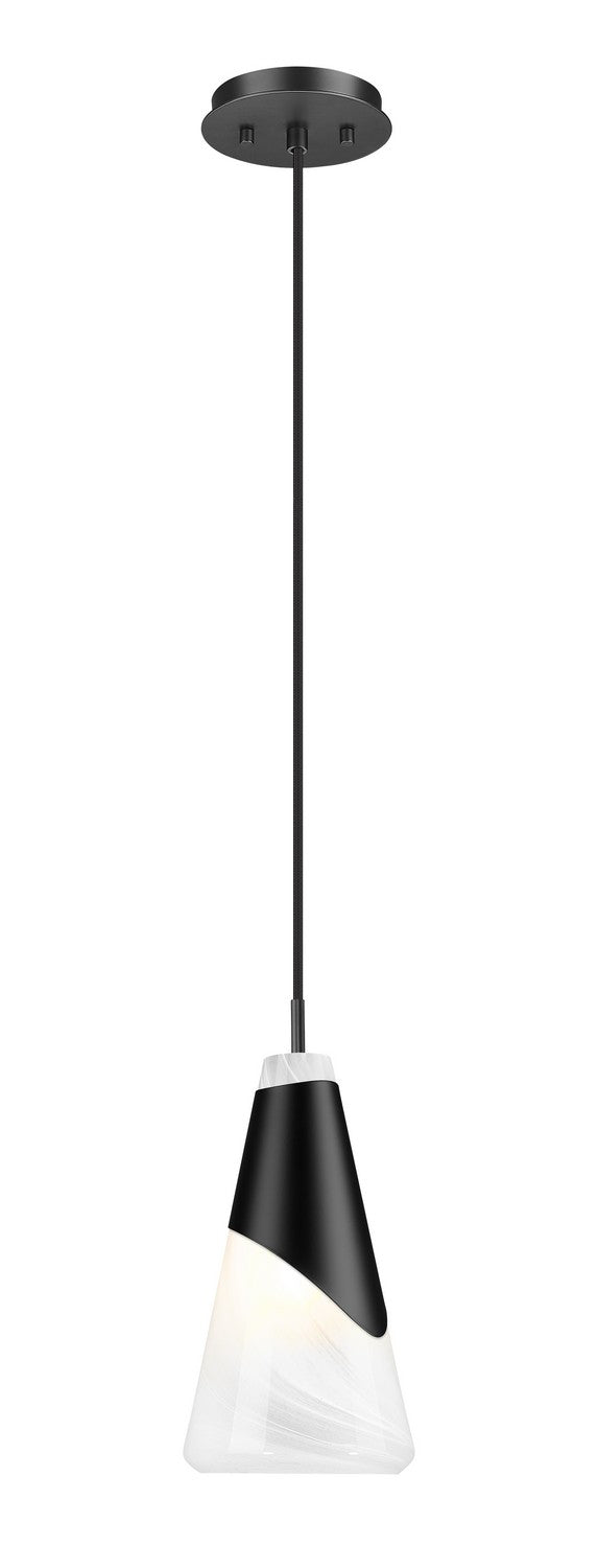Mini-suspension Aimie Câble, Noir mat, 13 1/4" – Z-Lite
