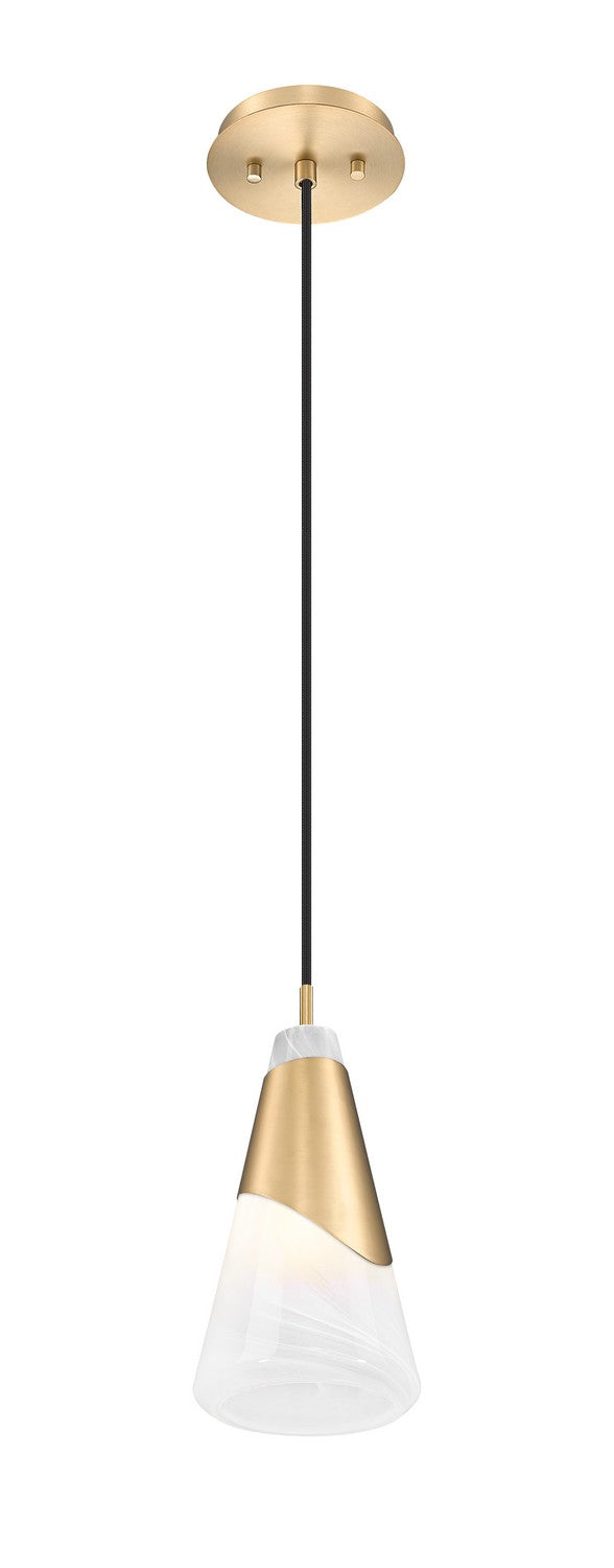 Mini-suspension Aimie Câble, Or moderne, 13 1/4" – vue 3