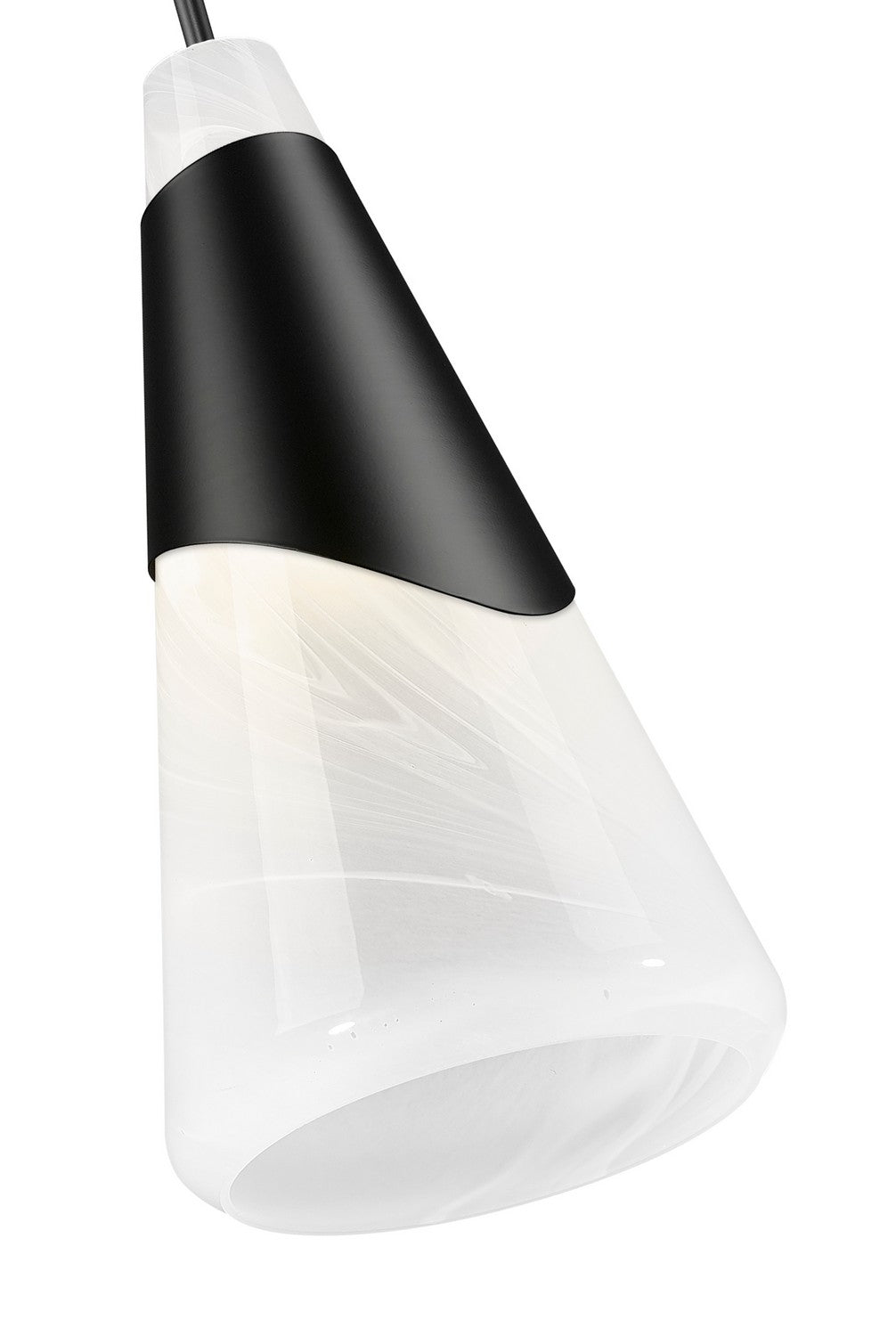 Mini-suspension Aimie Câble, Noir mat, 15 3/4" – vue 4