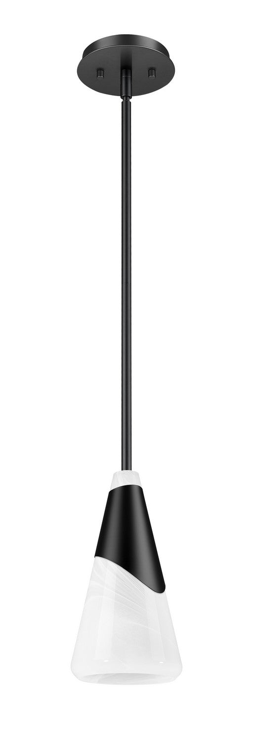 Mini-suspension Aimie Tige, Noir mat, 15 3/4" – vue 5