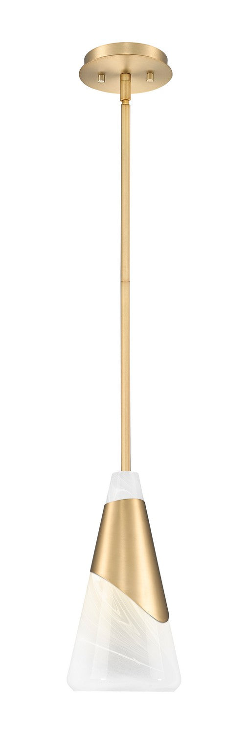 Mini-suspension Aimie Tige, Or moderne, 15 3/4" – Z-Lite