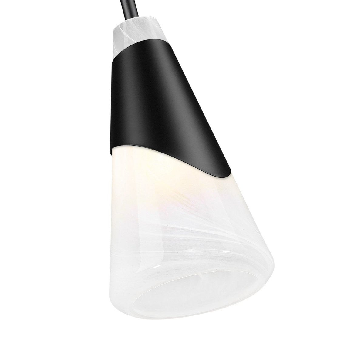 Mini-suspension Aimie - Tige Or moderne 15 3/4" by Z-Lite | Luminaires & cie