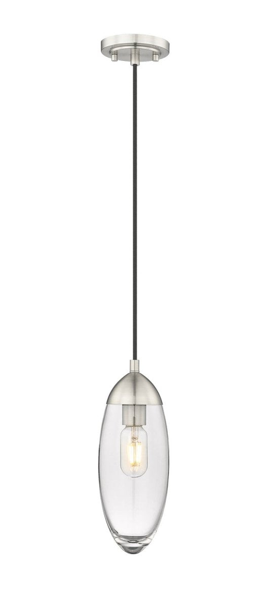 Mini-suspension Arden - Nickel brossé Fer by Z-Lite | Luminaires & cie