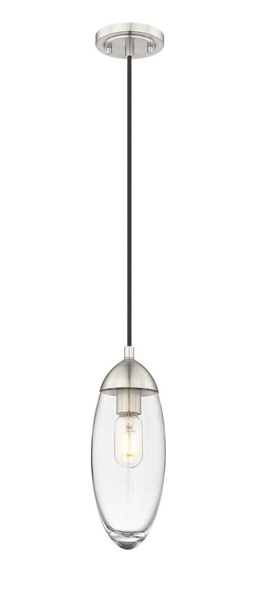 Mini-suspension Arden - Laiton frotté Acier by Z-Lite | Luminaires & cie