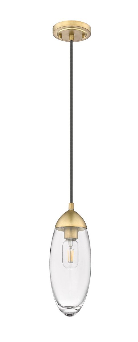 Mini-suspension Arden - Laiton frotté Acier by Z-Lite | Luminaires & cie