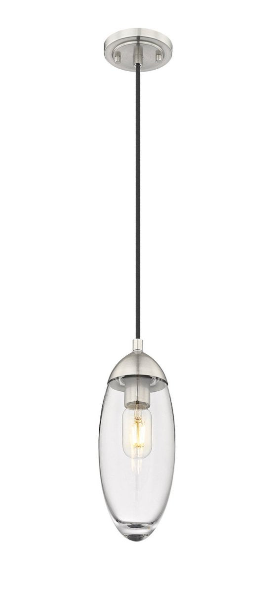 Mini-suspension Arden - Laiton frotté Acier by Z-Lite | Luminaires & cie