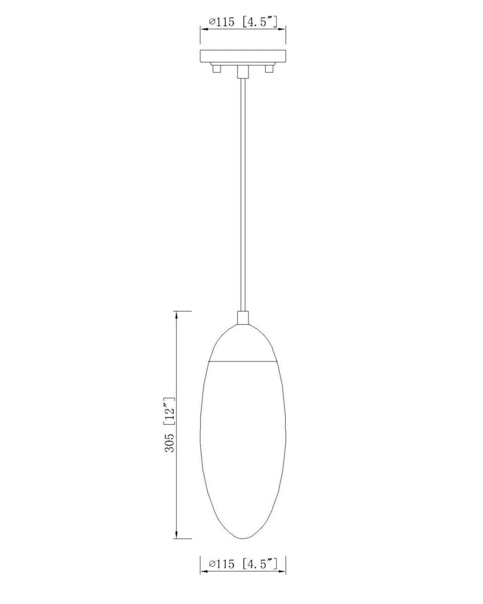 Mini-suspension Arden - Laiton frotté Acier by Z-Lite | Luminaires & cie