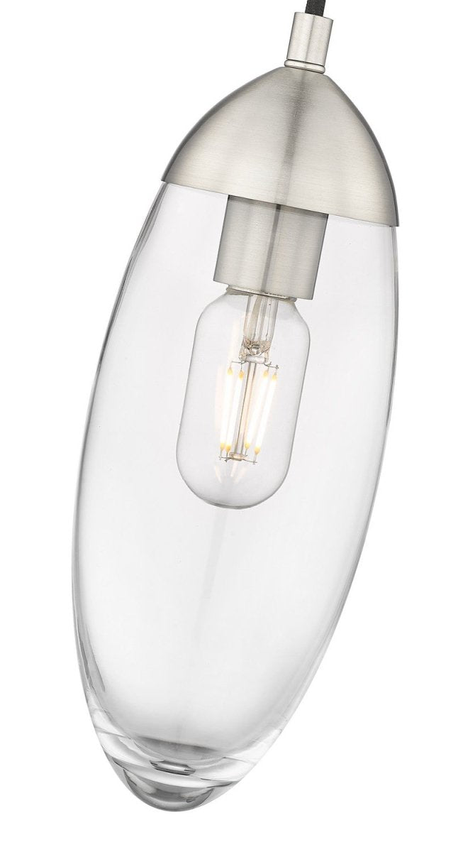 Mini-suspension Arden - Laiton frotté Acier by Z-Lite | Luminaires & cie