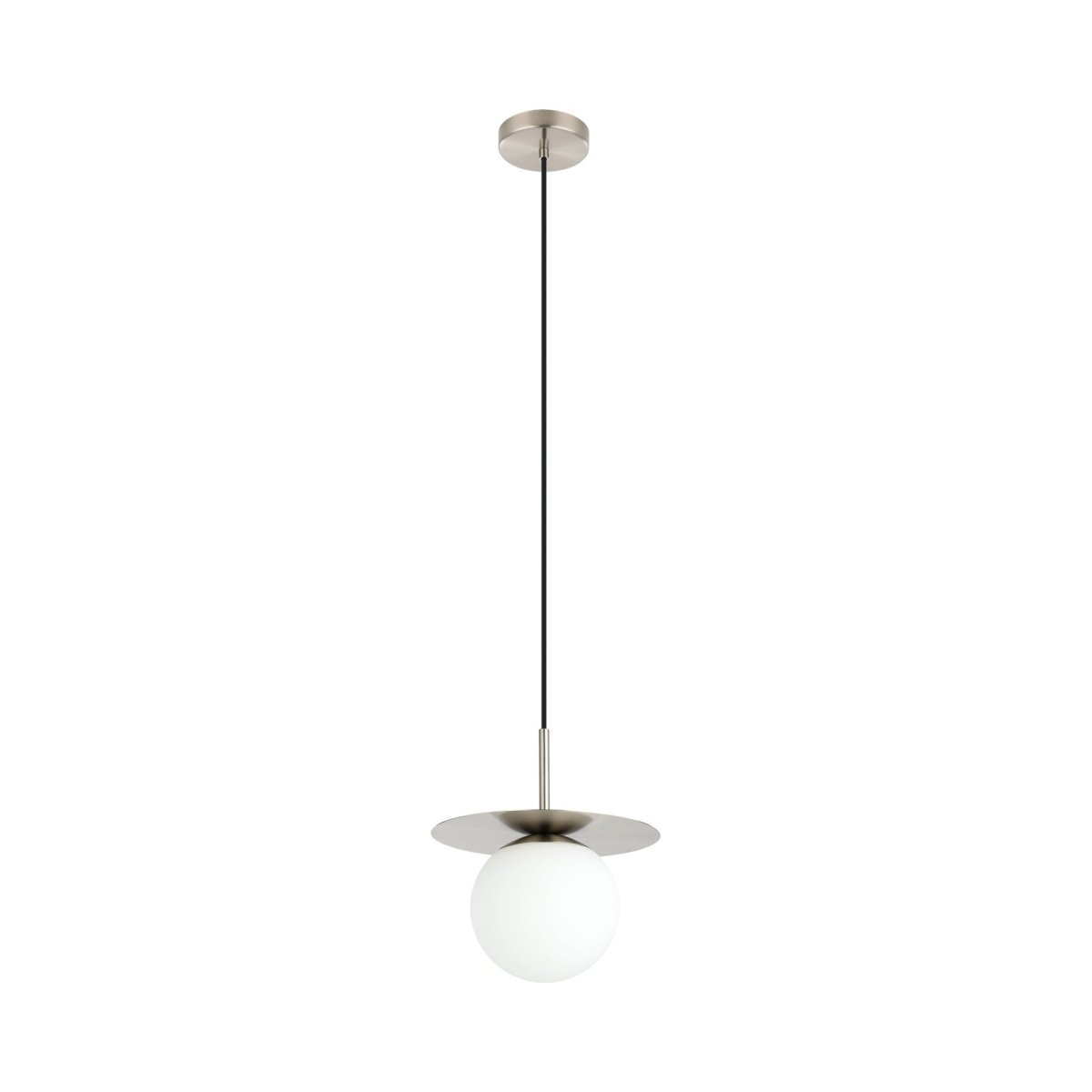 Mini suspension Arenales - Nickel mat by Eglo | Luminaires & cie