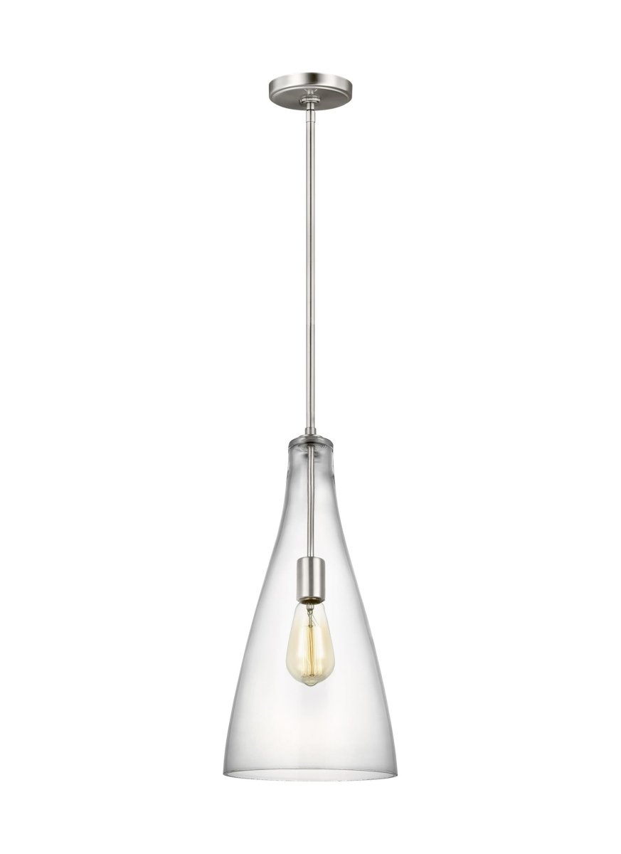 Mini-suspension Arilda - Nickel brossé by Visual Comfort Studio | Luminaires & cie