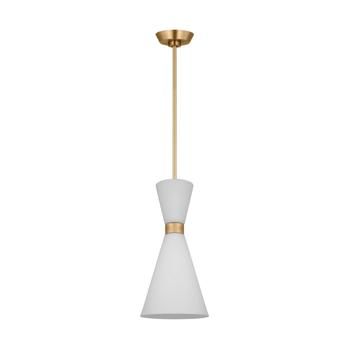 Mini-suspension Belcarra - Laiton satiné by Visual Comfort Studio | Luminaires & cie