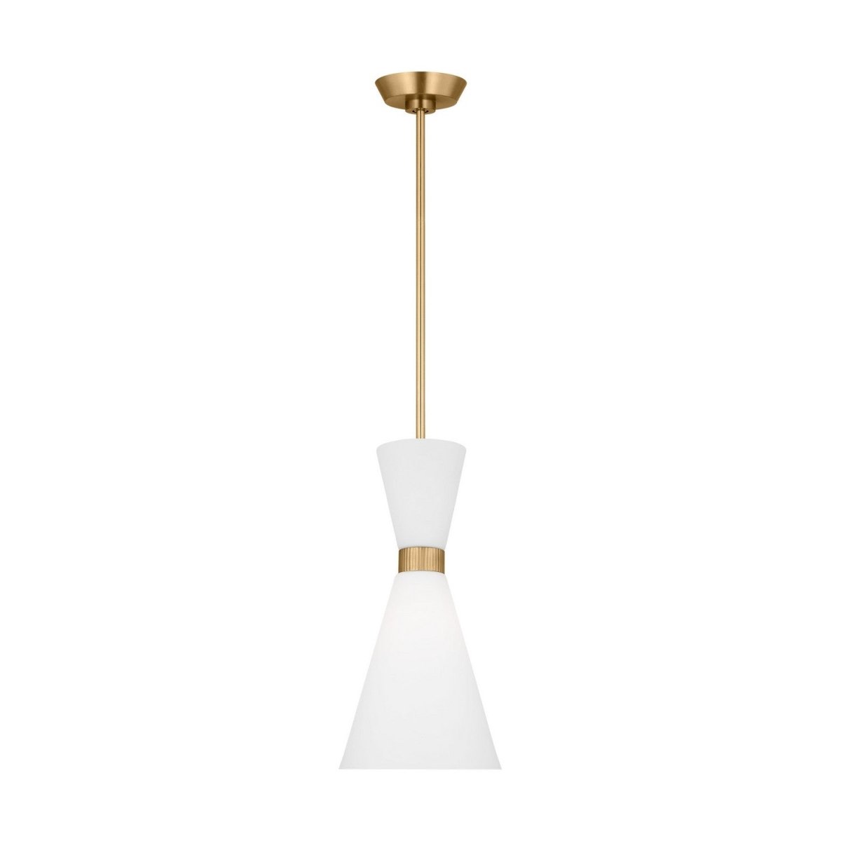 Mini-suspension Belcarra - Laiton satiné by Visual Comfort Studio | Luminaires & cie