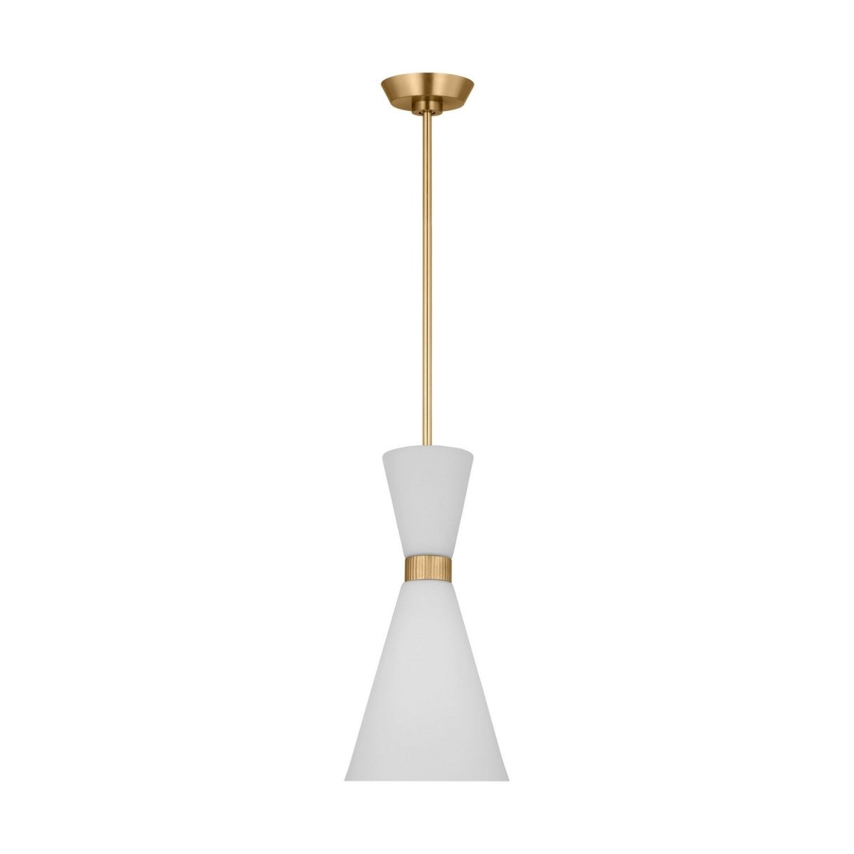 Mini-suspension Belcarra - Laiton satiné by Visual Comfort Studio | Luminaires & cie