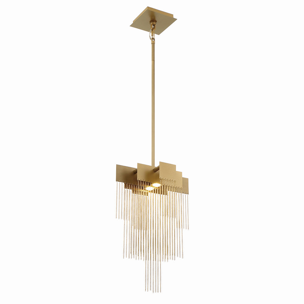 Mini-suspension Bloomfield Or mat – vue 2