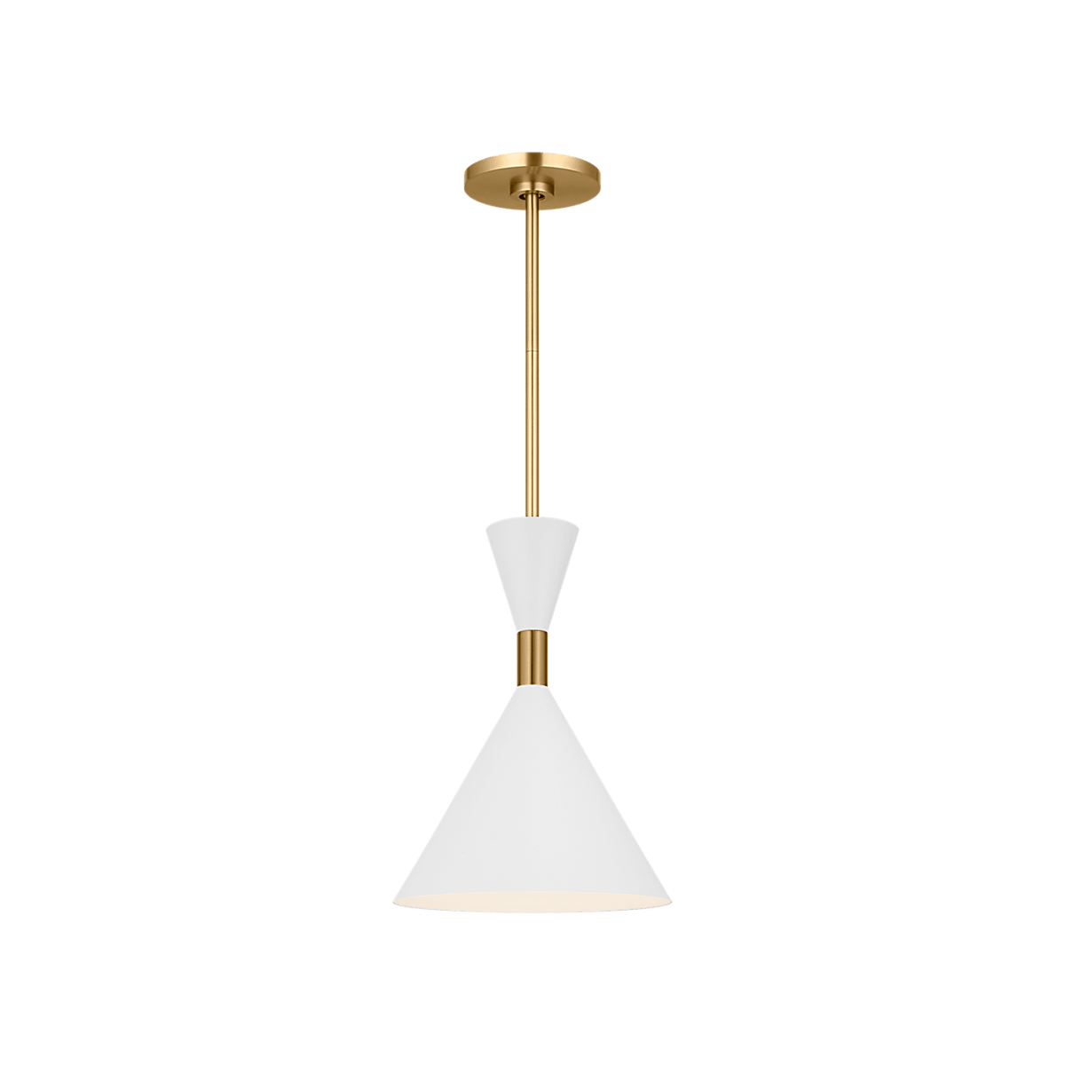 Mini-suspension Bodhi - Laiton bruni by Visual Comfort Studio | Luminaires & cie