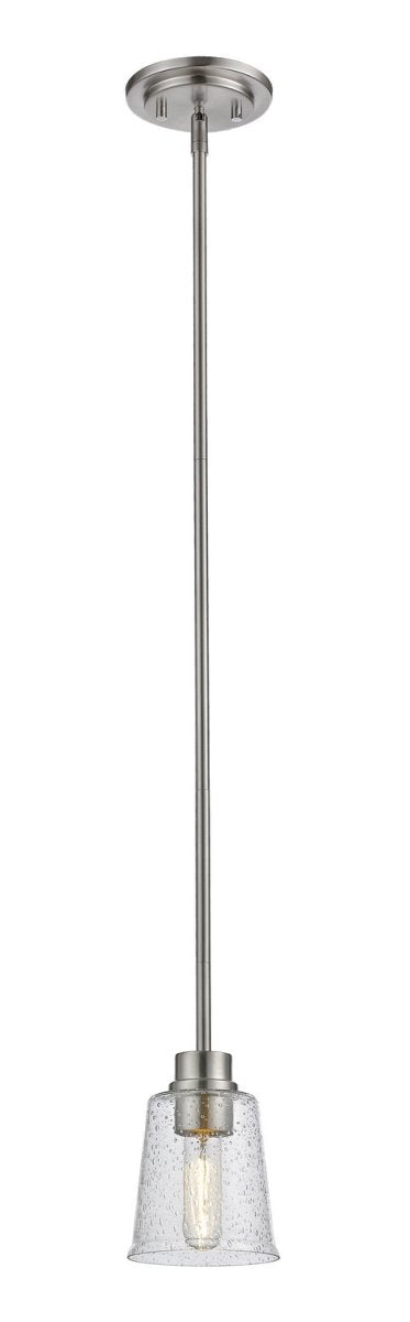 Mini-suspension Bohin - Nickel brossé by Z-Lite | Luminaires & cie