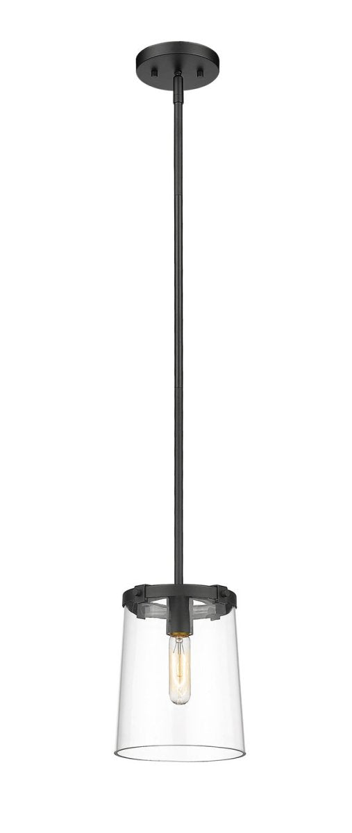 Mini-suspension Callista - Noir mat 7 1/2" by Z-Lite | Luminaires & cie