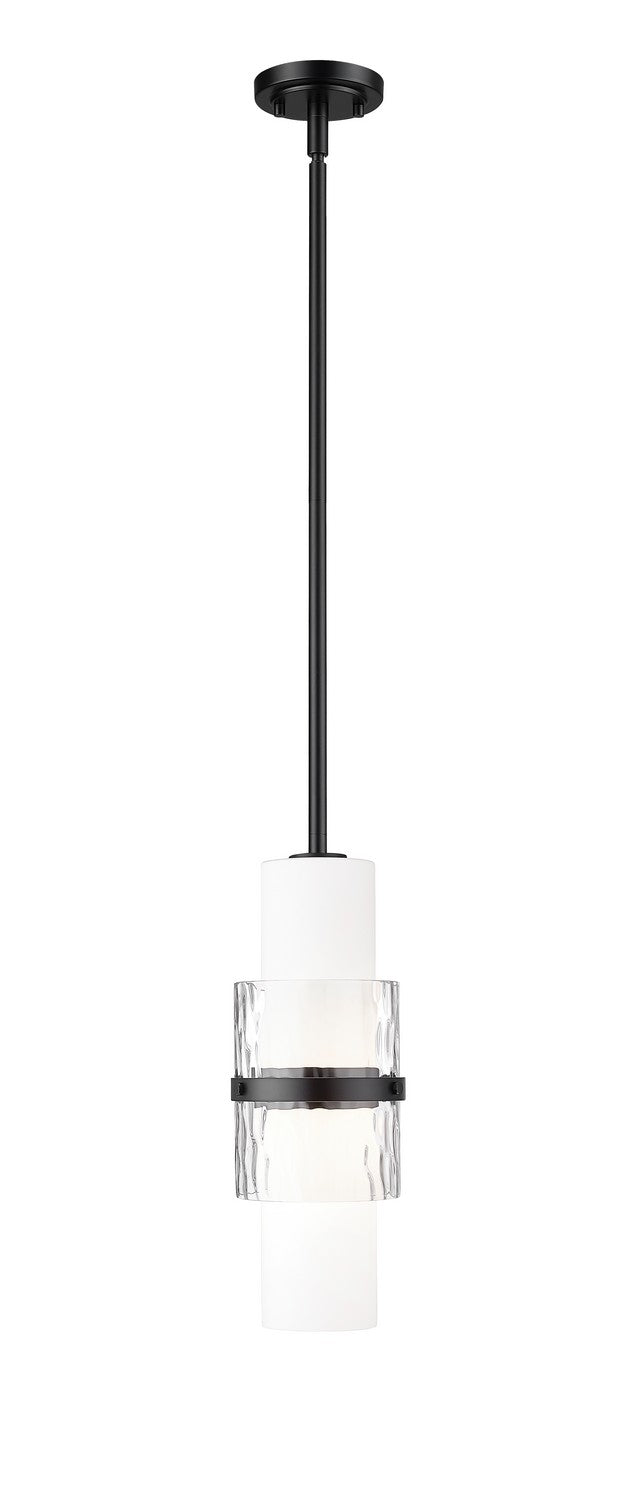 Mini-suspension Cayden Tige, Noir mat – Z-Lite
