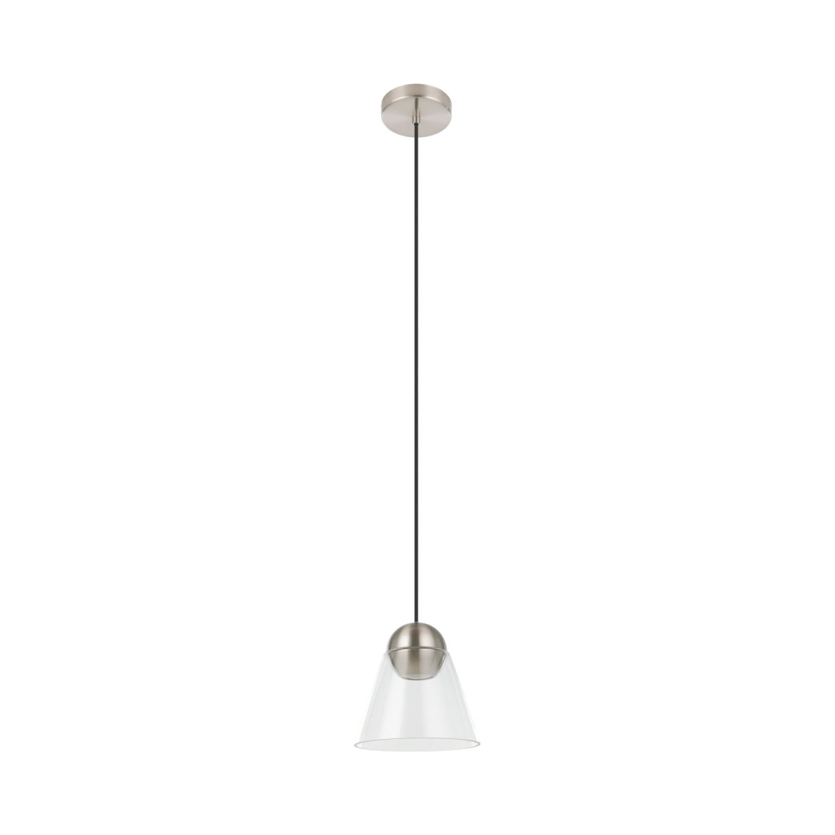 Mini suspension Cerasella - Nickel mat by Eglo | Luminaires & cie