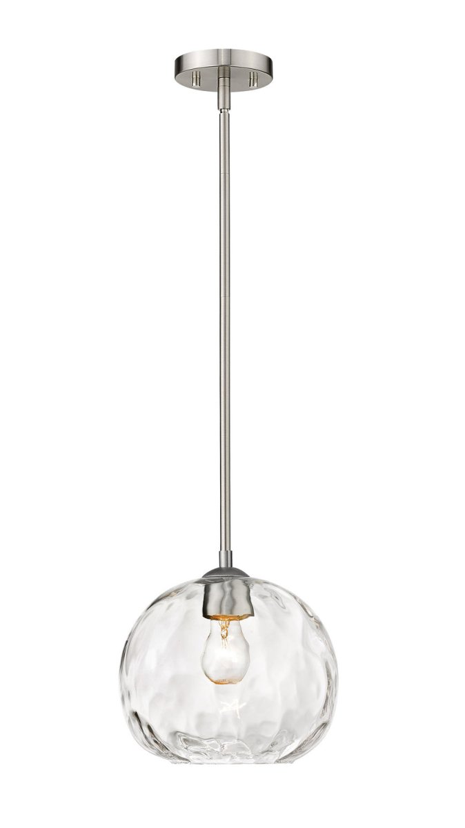 Mini-suspension Chloe - Nickel brossé by Z-Lite | Luminaires & cie