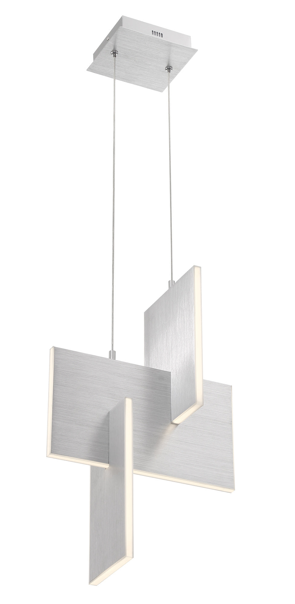 Mini-suspension Coburg Argent anodisé – vue 4