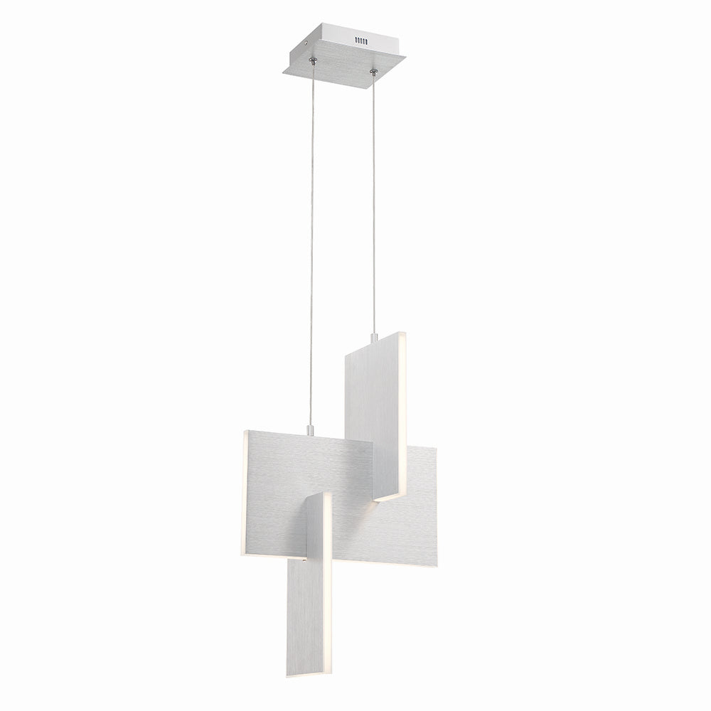 Mini-suspension Coburg Argent anodisé – Eurofase