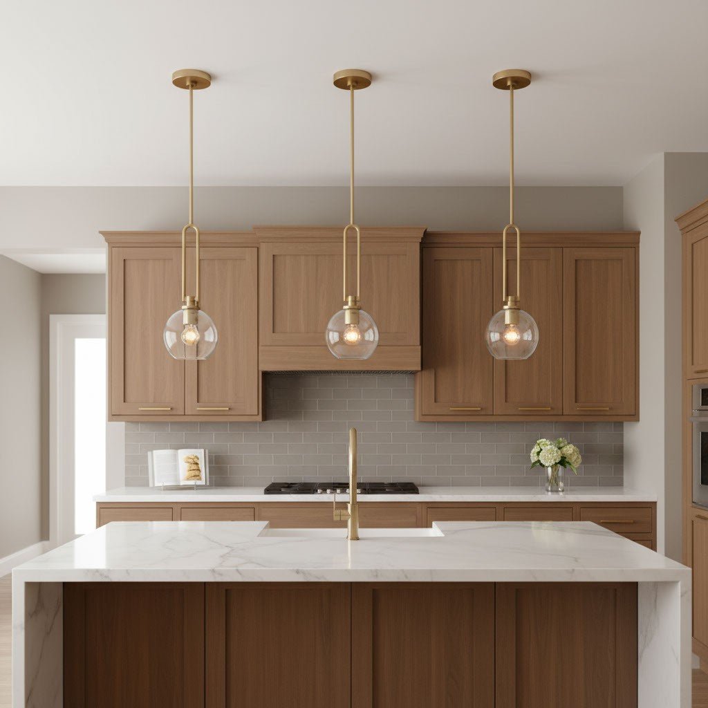 Mini-suspension Codyn - Nickel brossé by Visual Comfort Studio | Luminaires & cie