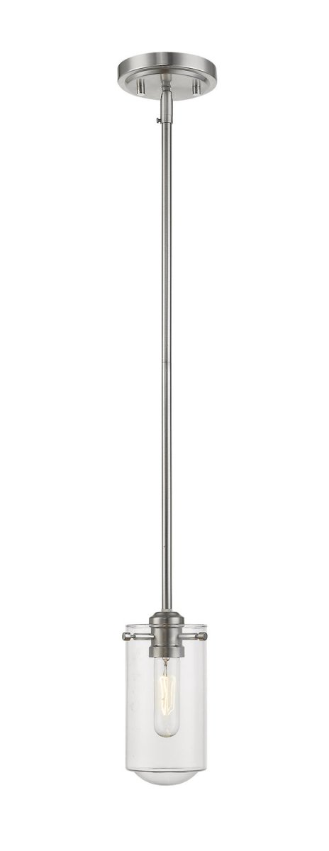Mini-suspension Delaney - Nickel brossé by Z-Lite | Luminaires & cie
