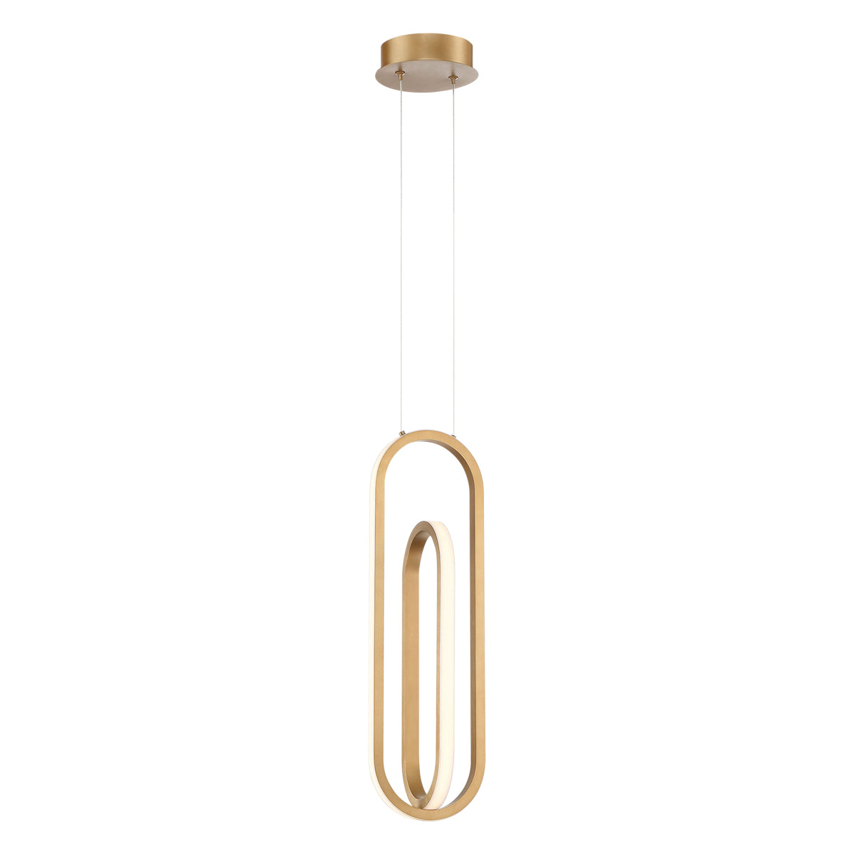 Mini-suspension Demark Or mat – Eurofase