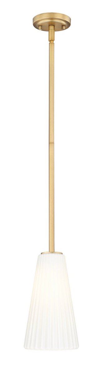 Mini-suspension Farrell - Tige Or moderne 11" by Z-Lite | Luminaires & cie