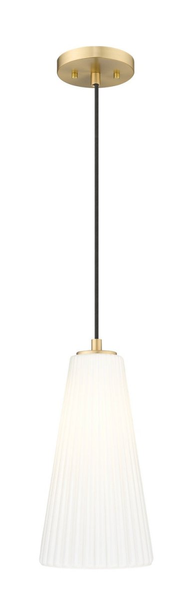 Mini-suspension Farrell - Câble Or moderne 13 3/4" by Z-Lite | Luminaires & cie