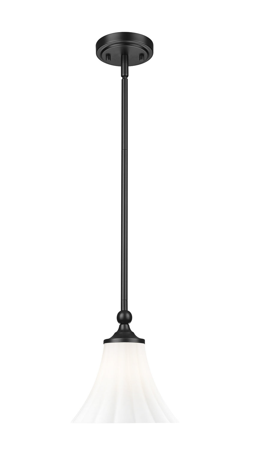 Mini-suspension Fleur Noir mat – Z-Lite
