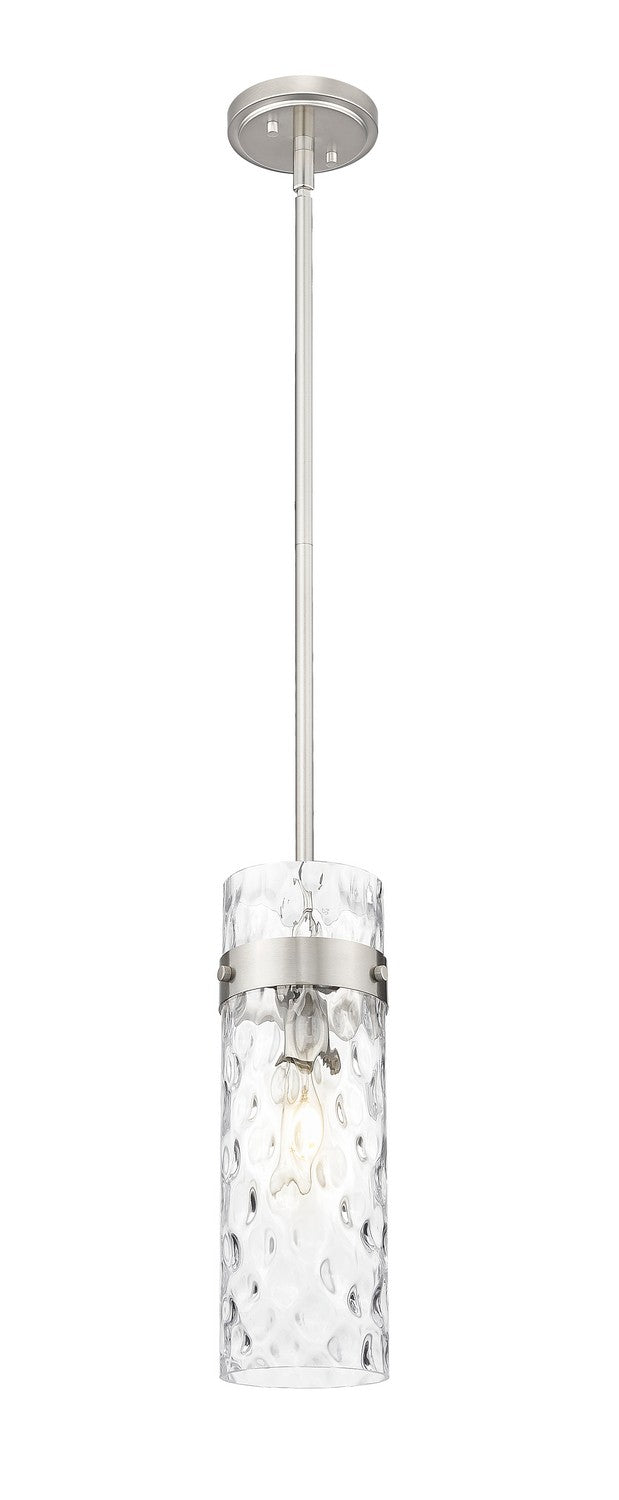 Mini-suspension Fontaine Tige, Nickel brossé, 5 3/4" – vue 2