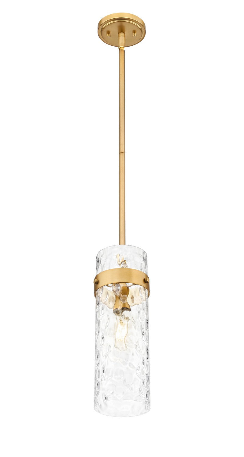 Mini-suspension Fontaine Tige, Laiton frotté, 5 3/4" – vue 3