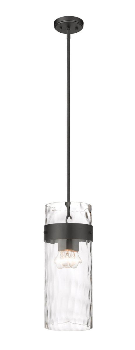 Mini-suspension Fontaine - Tige Noir mat 9" by Z-Lite | Luminaires & cie