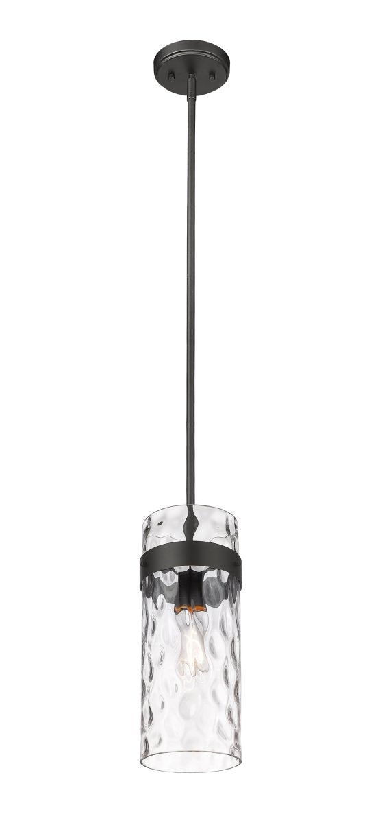 Mini-suspension Fontaine - Tige Laiton frotté 5 3/4" by Z-Lite | Luminaires & cie