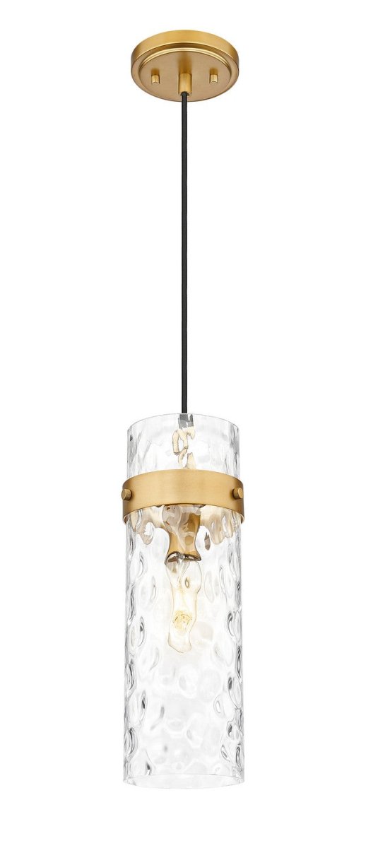 Mini-suspension Fontaine - Tige Laiton frotté 5 3/4" by Z-Lite | Luminaires & cie