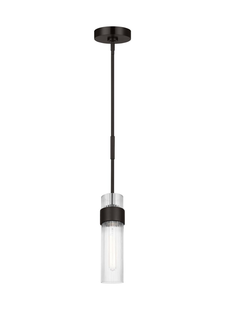 Mini-suspension Geneva - Polished Nickel 7 by Visual Comfort Studio | Luminaires & cie