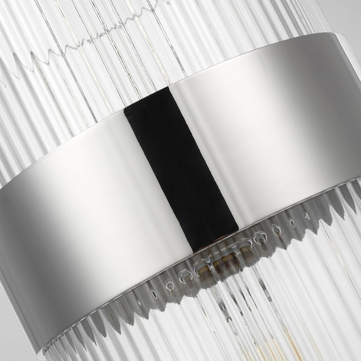 Mini-suspension Geneva - Polished Nickel 7 by Visual Comfort Studio | Luminaires & cie