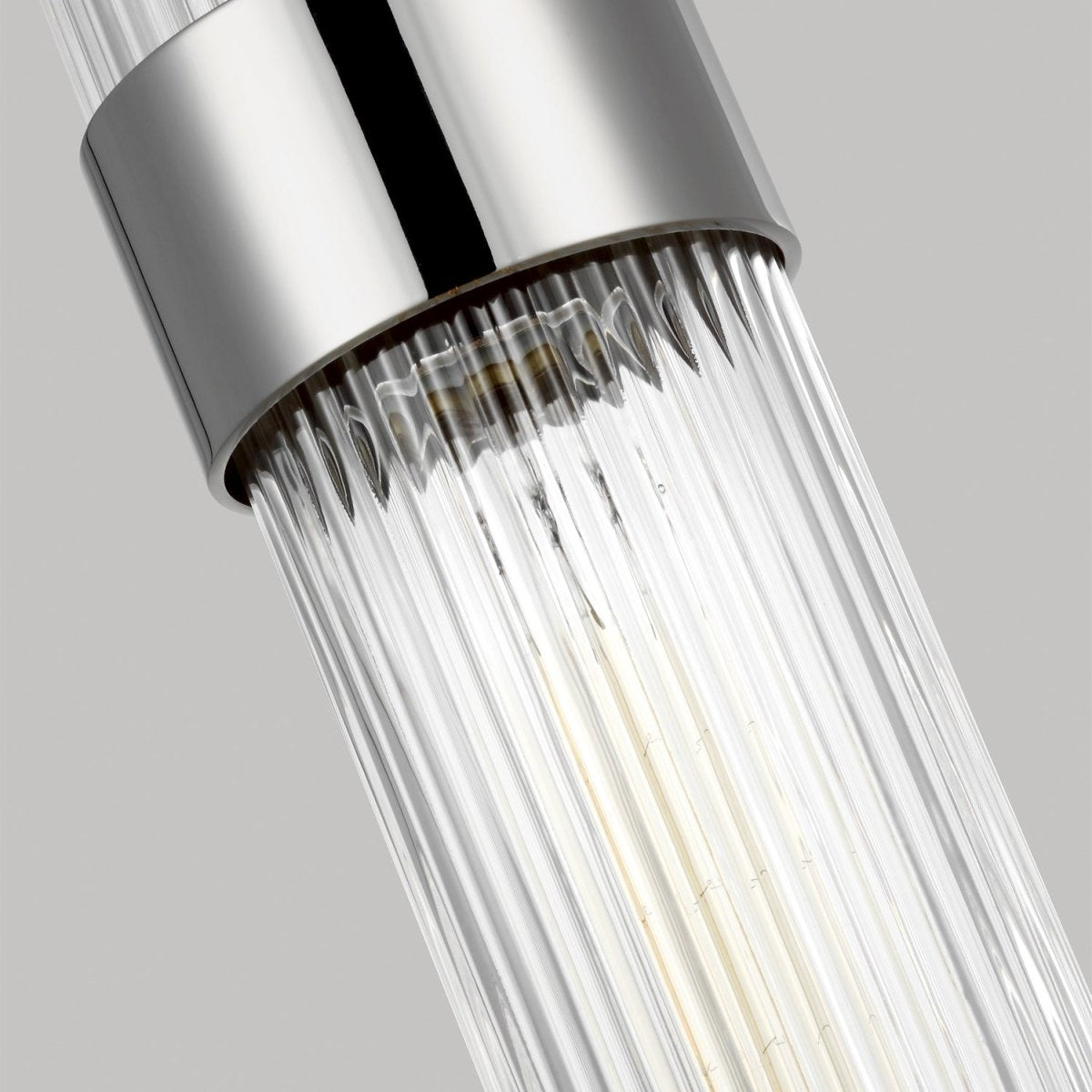 Mini-suspension Geneva - Polished Nickel 7 by Visual Comfort Studio | Luminaires & cie