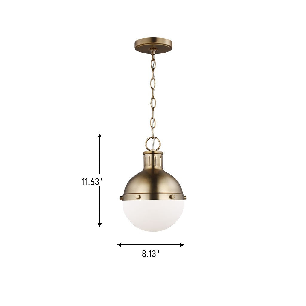 Mini-suspension Hanks Laiton satiné – vue 5