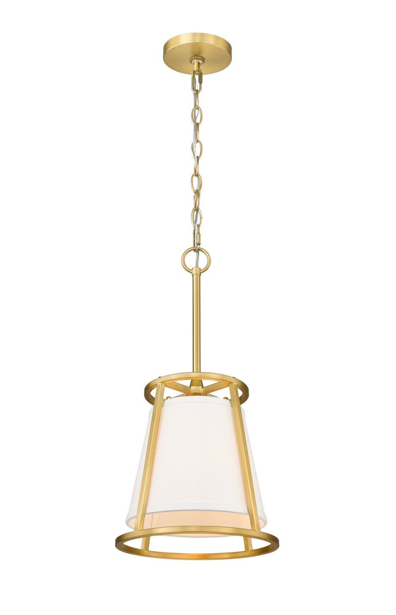 Mini-suspension Lenyx Pendant - Laiton frotté by Z-Lite | Luminaires & cie