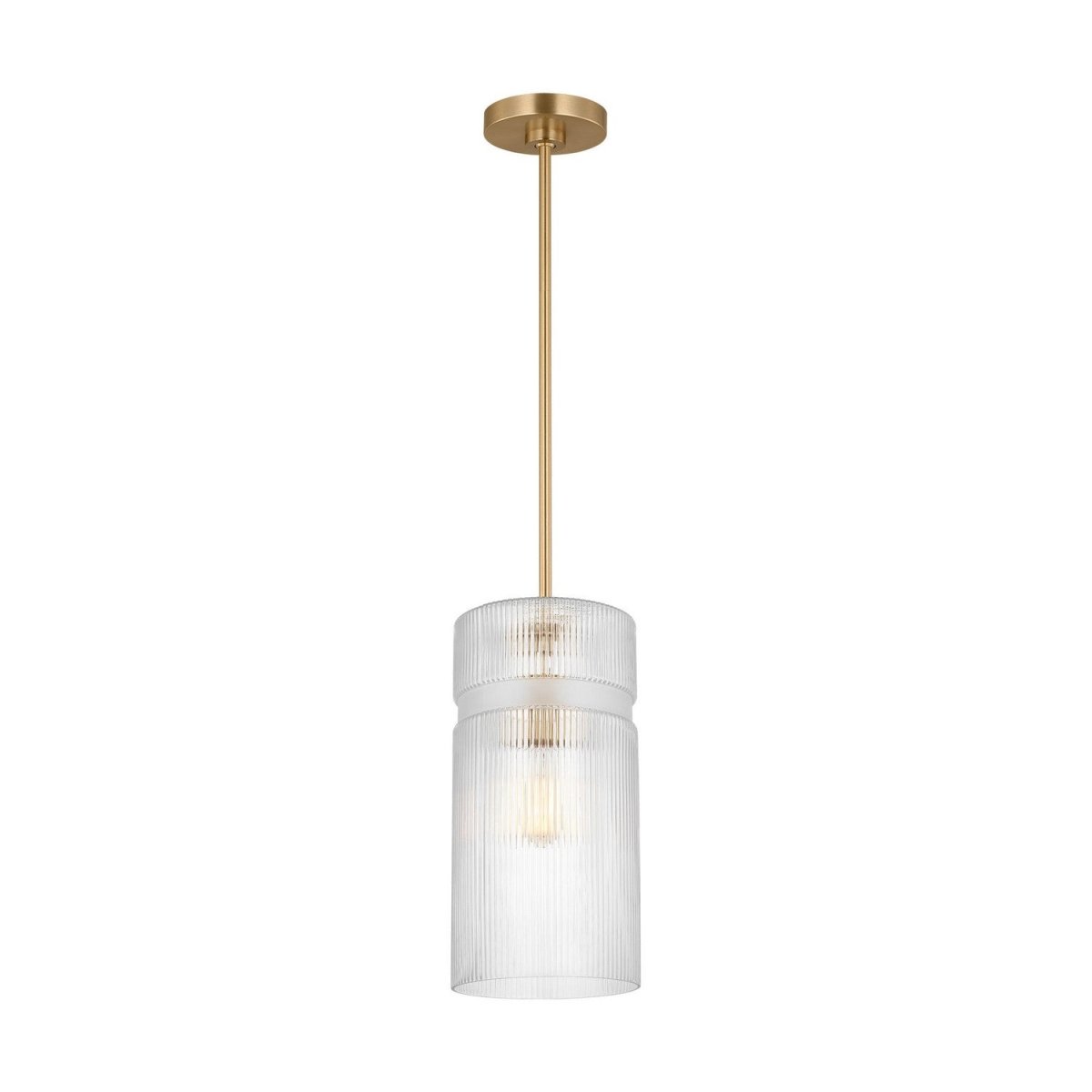 Mini-suspension Liouet - Laiton satiné by Visual Comfort Studio | Luminaires & cie