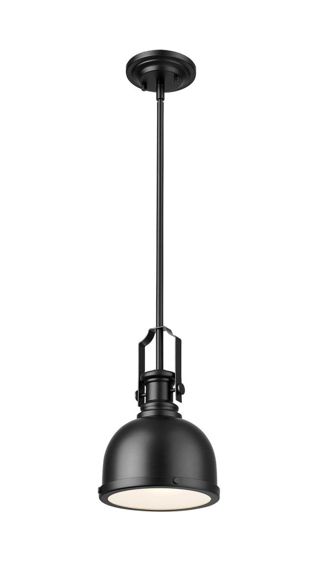 Mini-suspension Melange - Noir mat by Z-Lite | Luminaires & cie